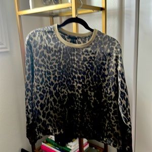 ATM leopard print top